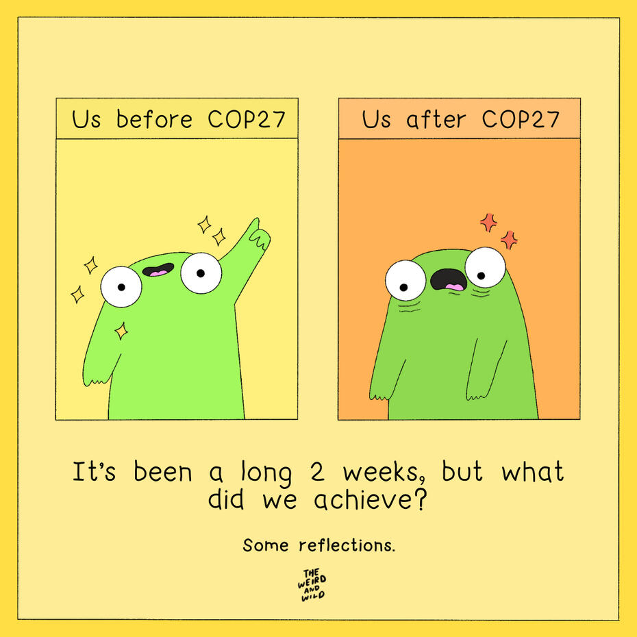 ^ We were at COP27!